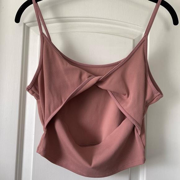 Athleta Powervita Ribbed Twist back tank - Picture 4 of 5
